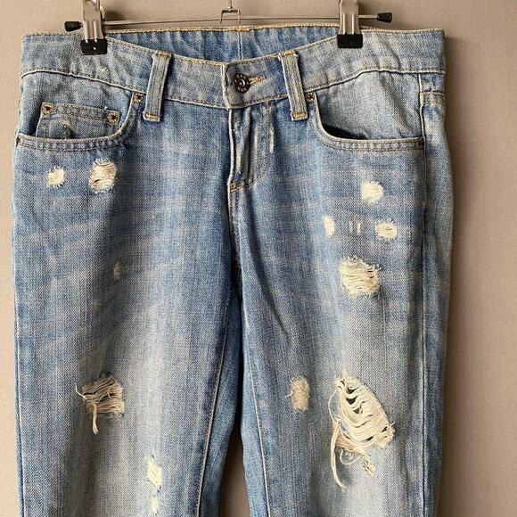Carmar sz 25 blue distressed jeans‎ - Picture 11 of 12
